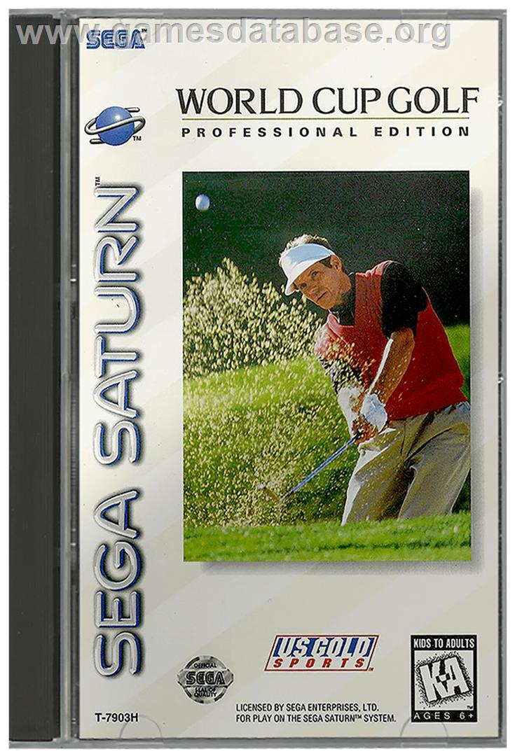 World Cup Golf: Professional Edition - Sega Saturn - Artwork - Box