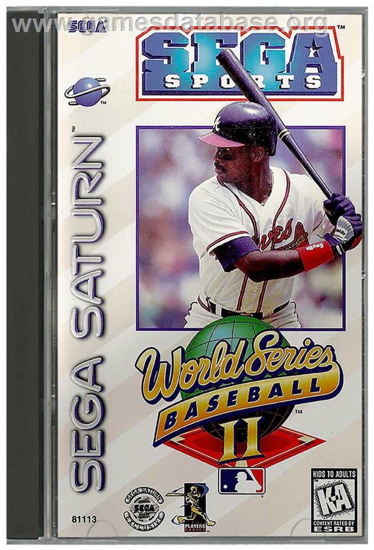 World Series Baseball 2 - Sega Saturn - Artwork - Box
