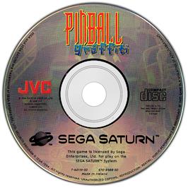 Artwork on the Disc for Pinball Graffiti on the Sega Saturn.