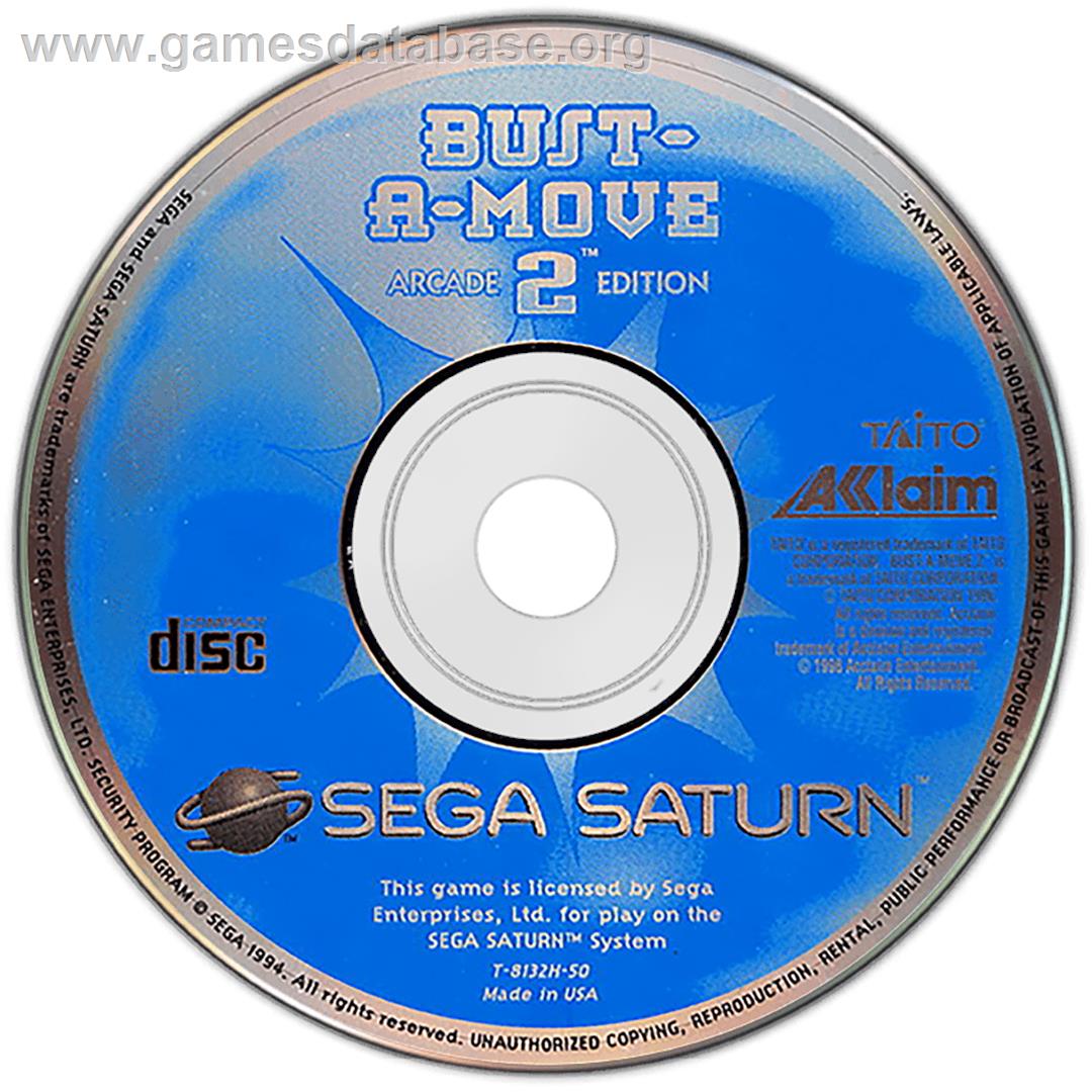Bust a Move 2 - Sega Saturn - Artwork - Disc
