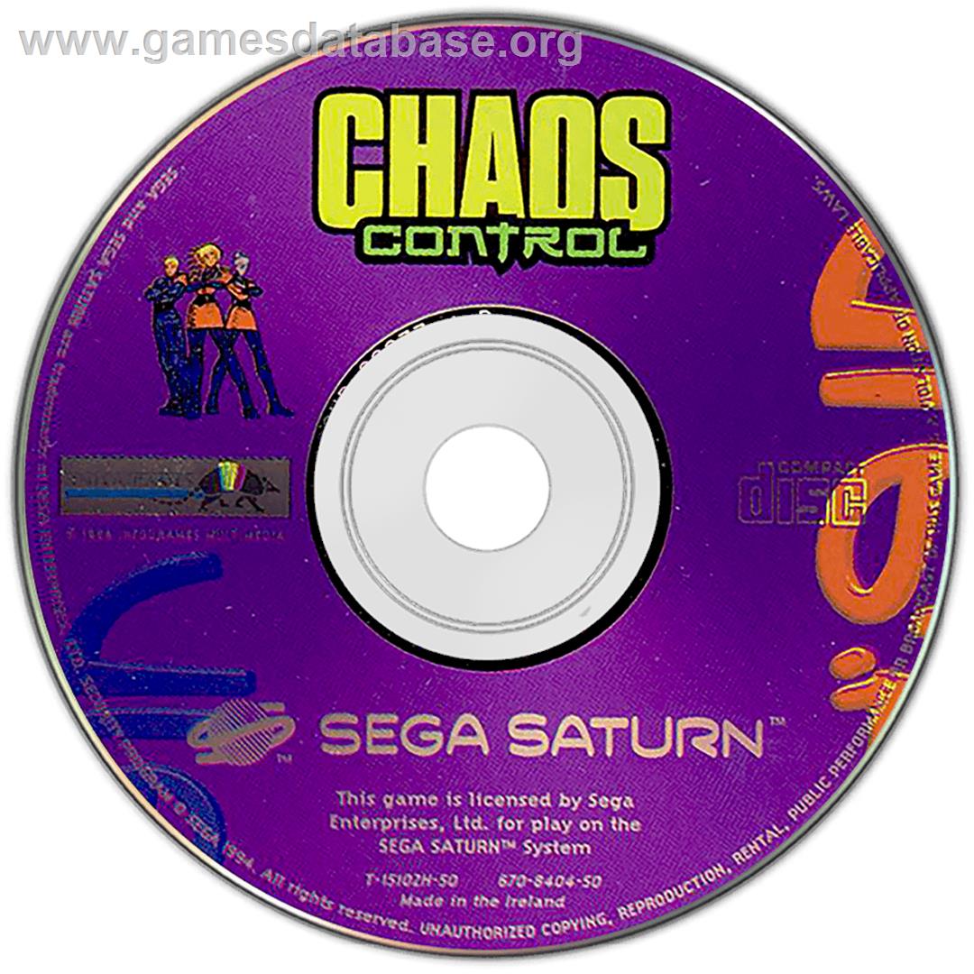 Chaos Control - Sega Saturn - Artwork - Disc