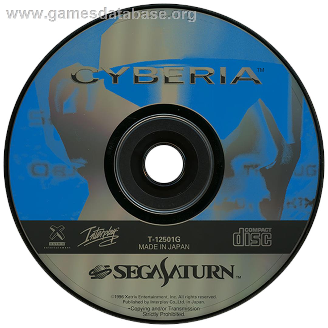 Cyberia - Sega Saturn - Artwork - Disc