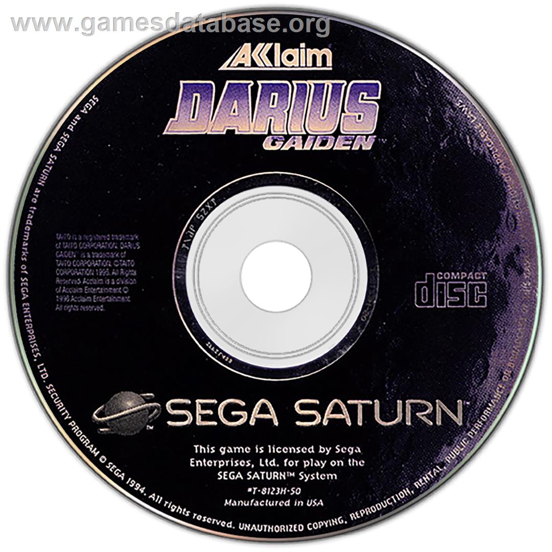 Darius Gaiden - Silver Hawk - Sega Saturn - Artwork - Disc