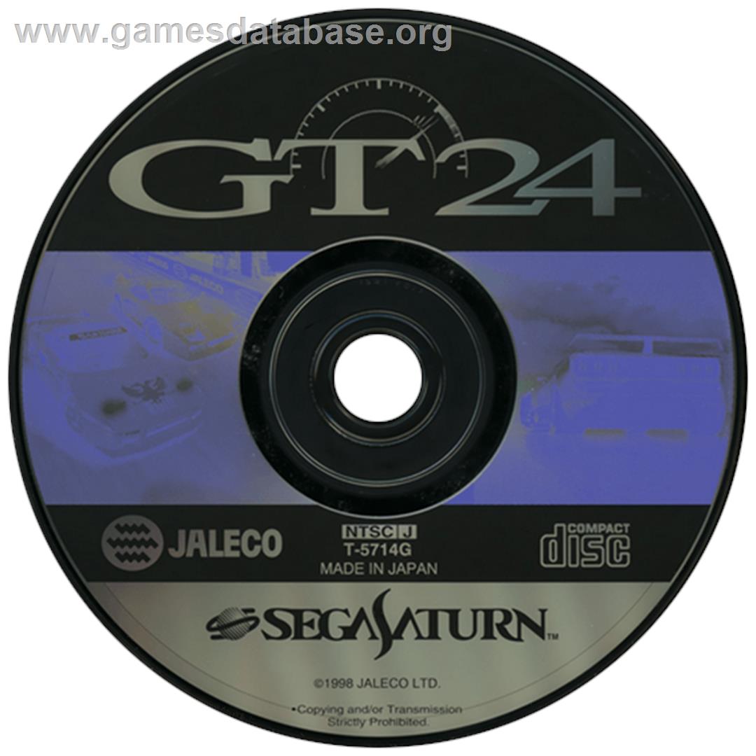 GT24 - Sega Saturn - Artwork - Disc