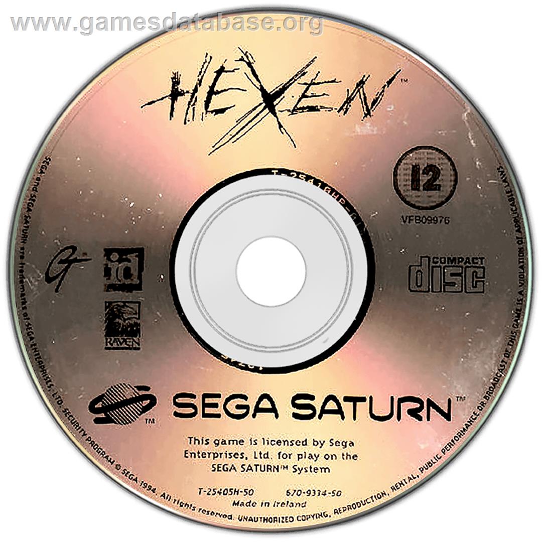 Hexen - Sega Saturn - Artwork - Disc