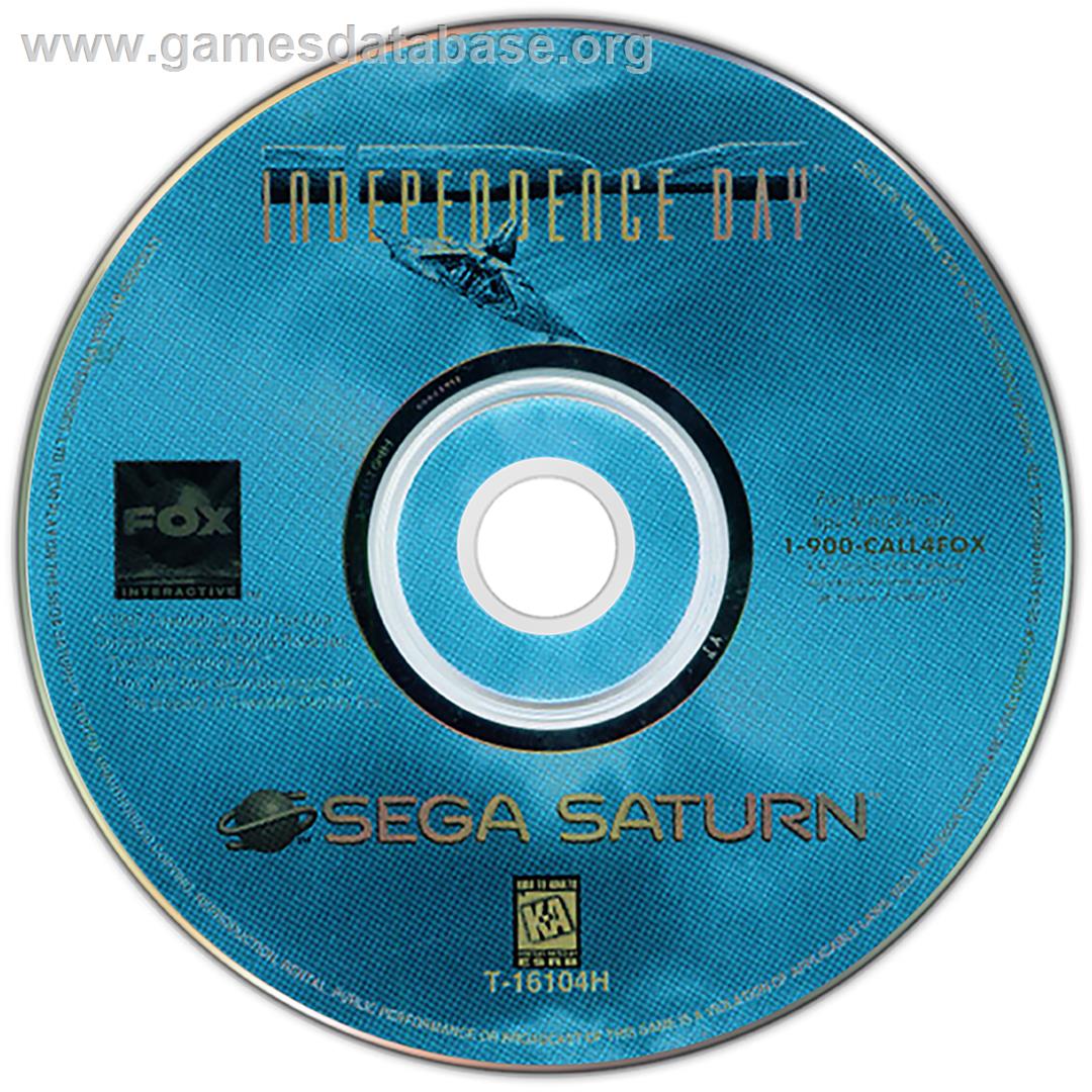 Independence Day: The Game - Sega Saturn - Artwork - Disc