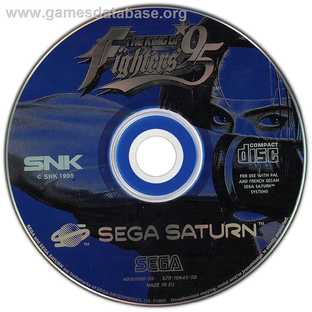 King of Fighters '95, The - Sega Saturn - Artwork - Disc