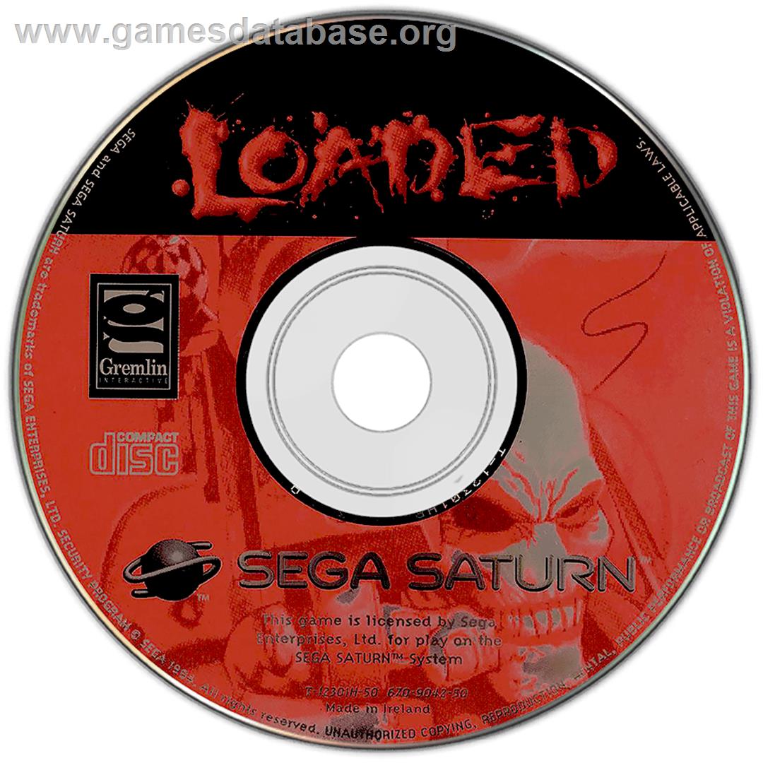 Loaded - Sega Saturn - Artwork - Disc