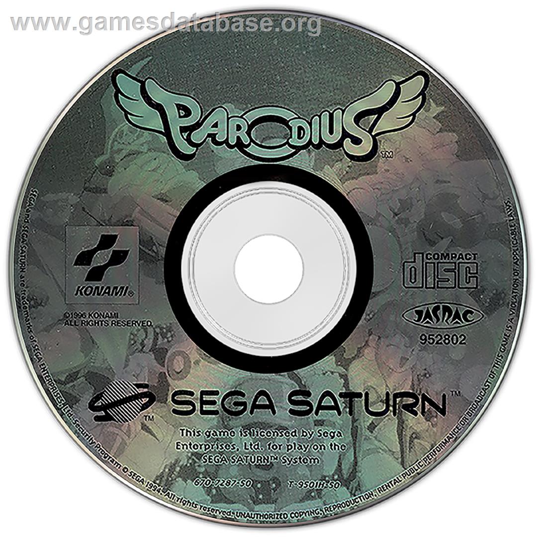 Parodius - Sega Saturn - Artwork - Disc