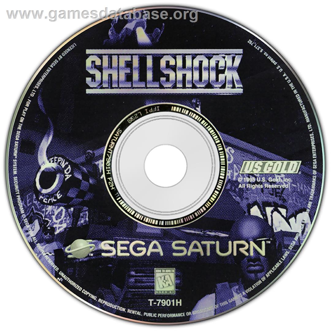 Shellshock - Sega Saturn - Artwork - Disc
