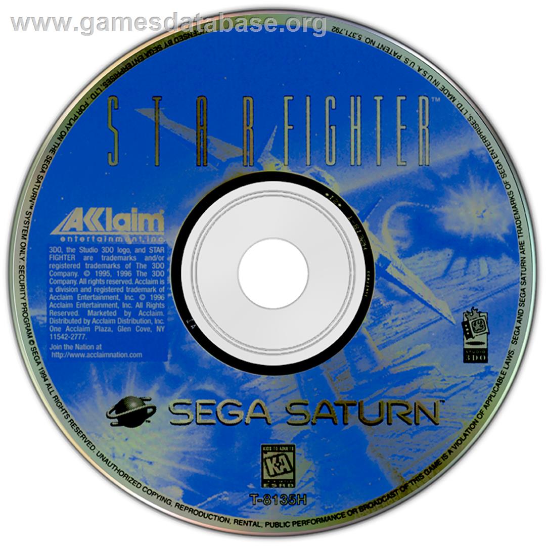 Star Fighter 3000 - Sega Saturn - Artwork - Disc