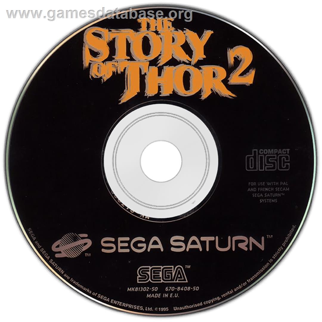 Story of Thor 2 - Sega Saturn - Artwork - Disc