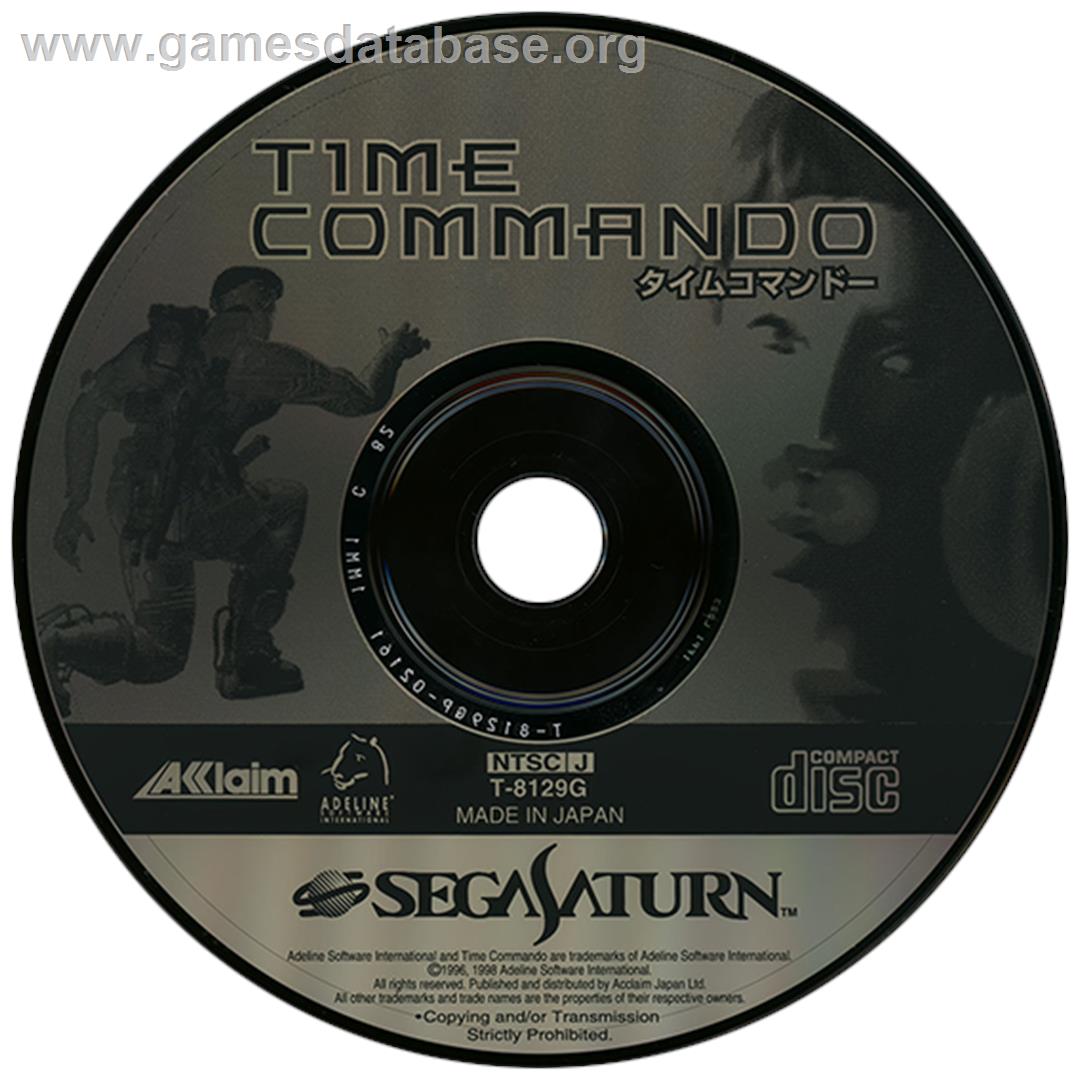 Time Commando - Sega Saturn - Artwork - Disc
