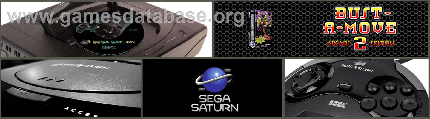 Bust a Move 2 - Sega Saturn - Artwork - Marquee