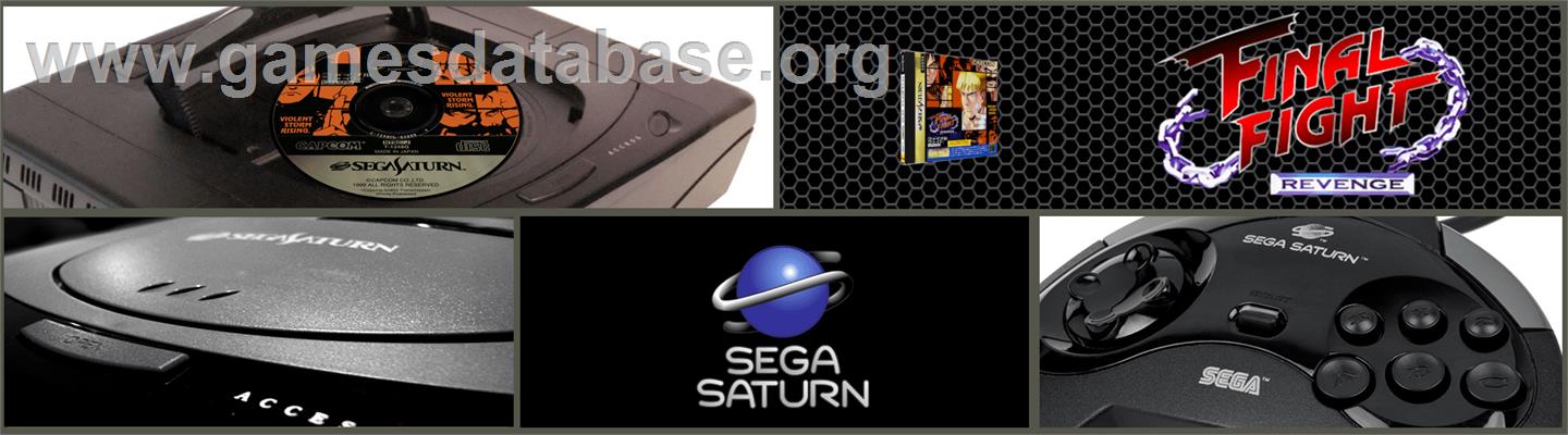 Final Fight Revenge - Sega Saturn - Artwork - Marquee