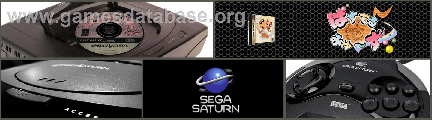 Pastel Muses - Sega Saturn - Artwork - Marquee