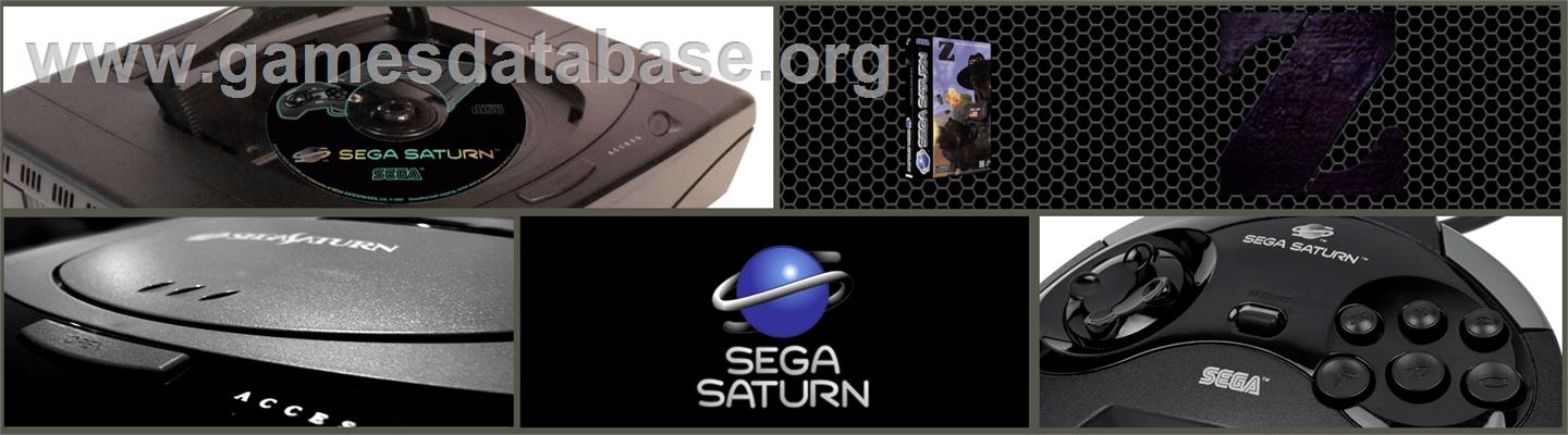 Z - Sega Saturn - Artwork - Marquee