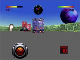 In game image of Battlesport on the Sega Saturn.