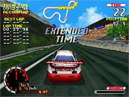 In game image of GT24 on the Sega Saturn.