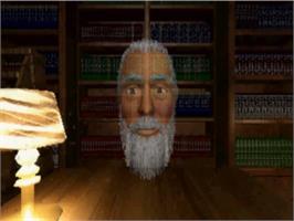 In game image of Mansion of Hidden Souls on the Sega Saturn.