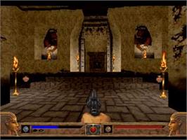 In game image of Powerslave on the Sega Saturn.