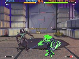 In game image of Resurrection: Rise 2 on the Sega Saturn.