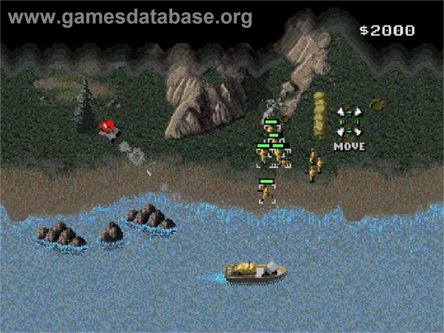 Command & Conquer: Teil 1: Der Tiberiumkonflikt - Sega Saturn - Artwork - In Game