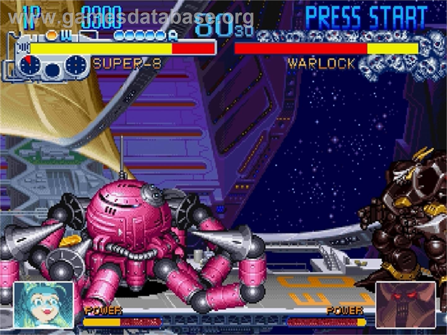 Cyberbots: Full Metal Madness - Sega Saturn - Artwork - In Game