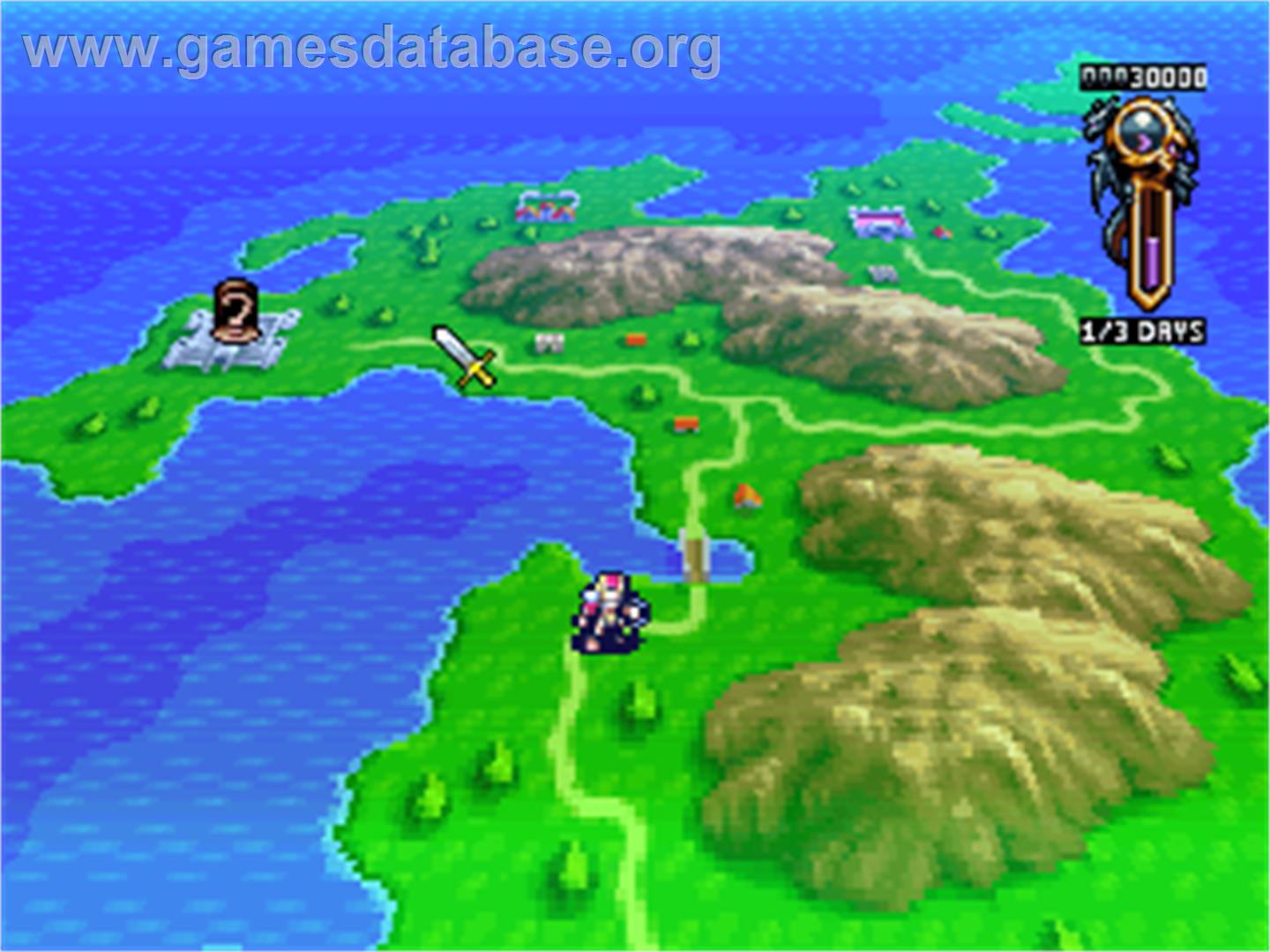 Densetsu no Ogre Battle: Ogre Battle Saga Episode Five: The March of the Black Queen - Sega Saturn - Artwork - In Game