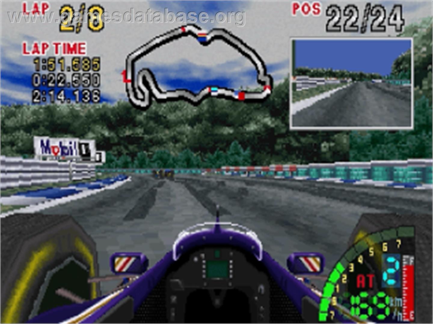 F1 Challenge - Sega Saturn - Artwork - In Game
