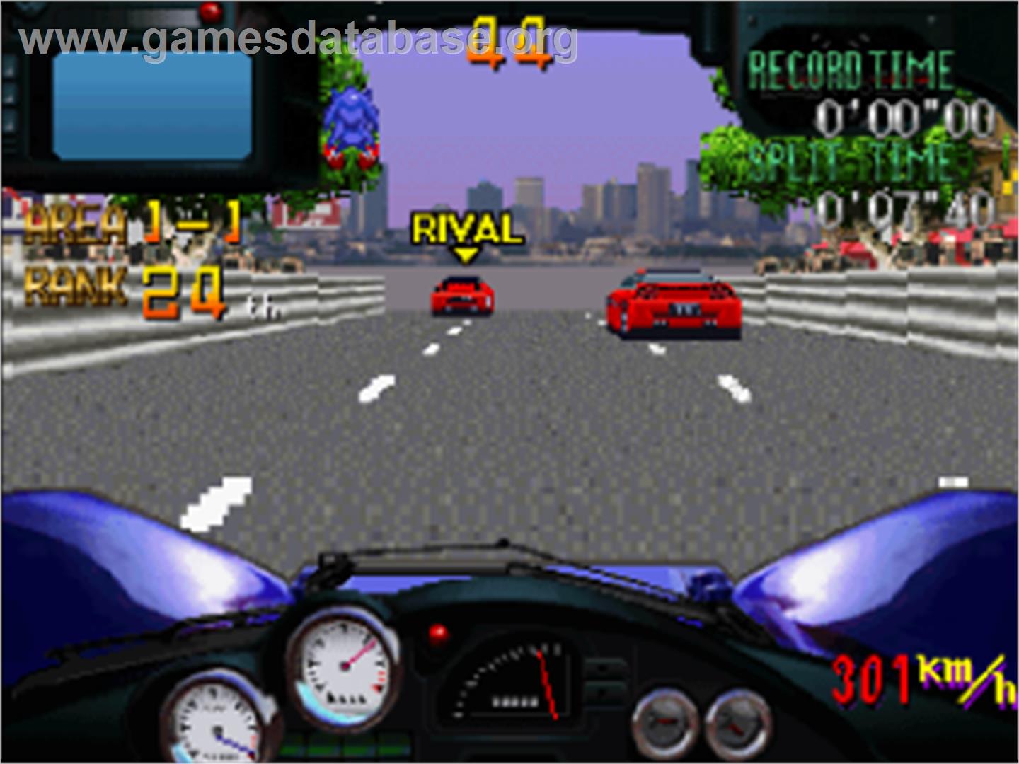 Gale Racer - Sega Saturn - Artwork - In Game