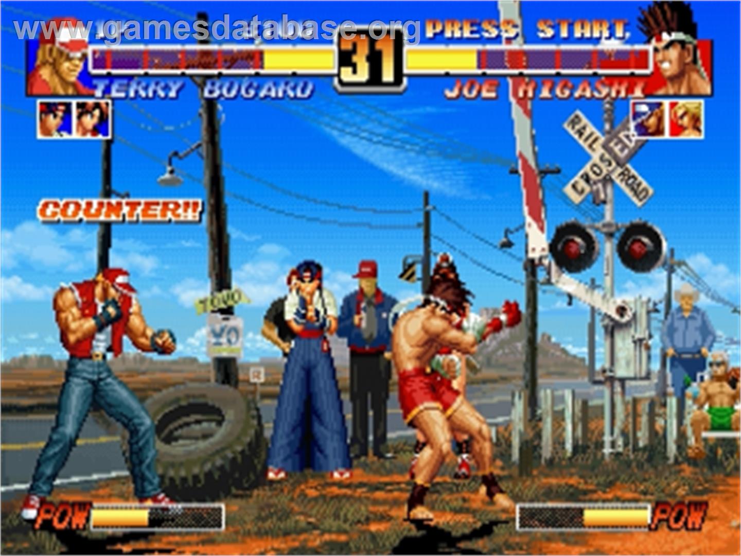 King of Fighters '96, The - Sega Saturn - Artwork - In Game