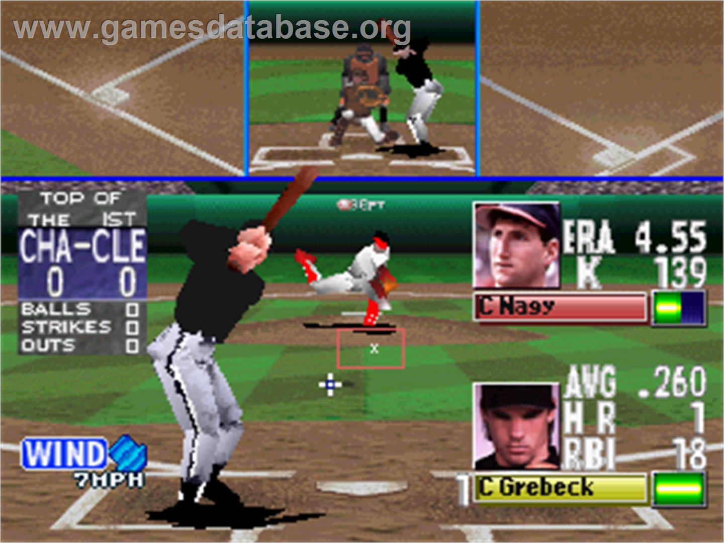MLBPA: Bottom of the 9th - Sega Saturn - Artwork - In Game