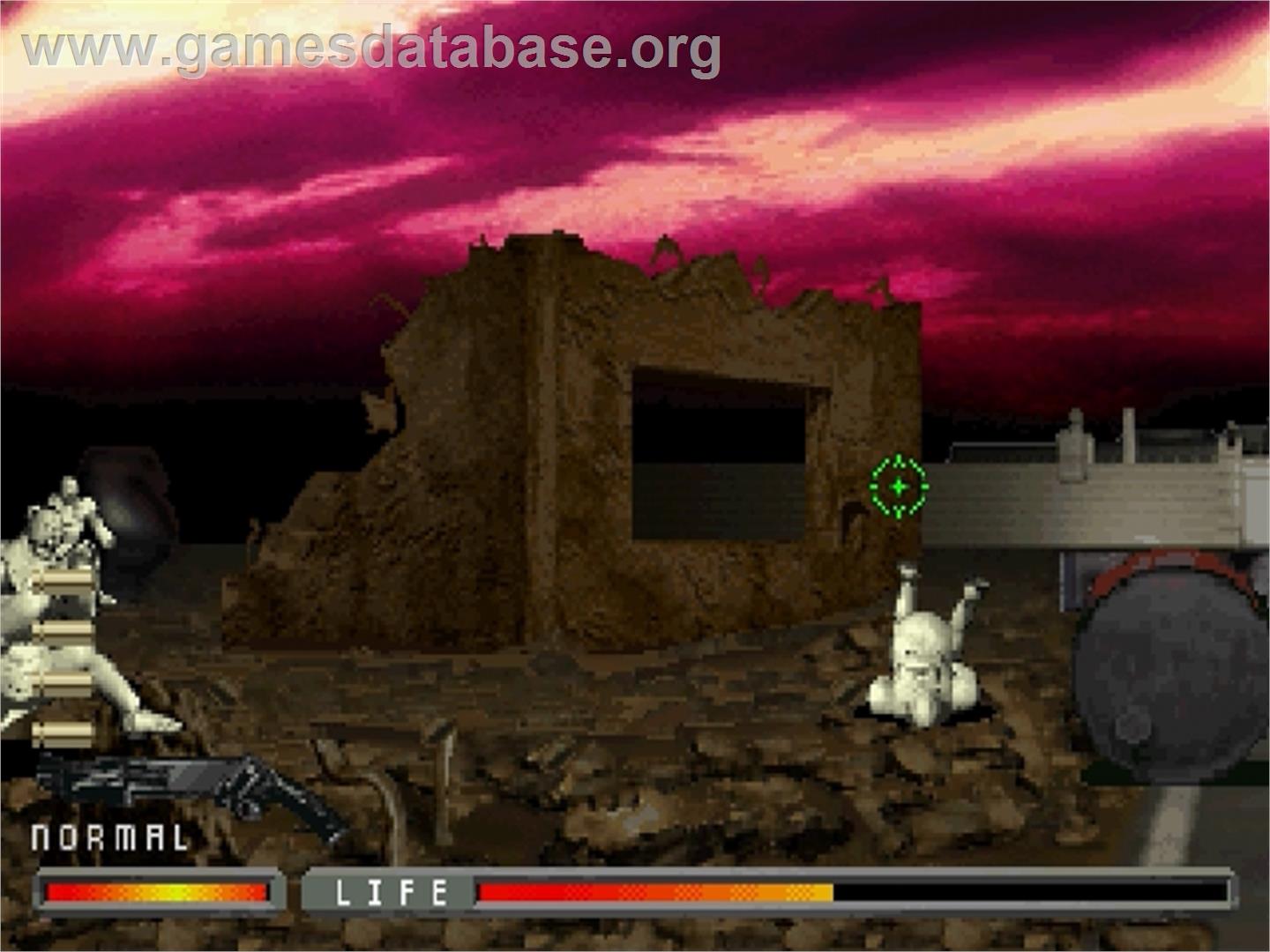 Mechanical Violator Hakaider - Last Judgement - Sega Saturn - Artwork - In Game