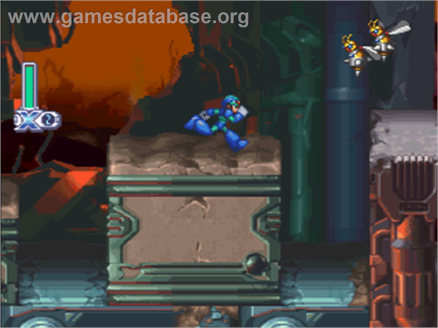 Mega Man X4 - Sega Saturn - Artwork - In Game