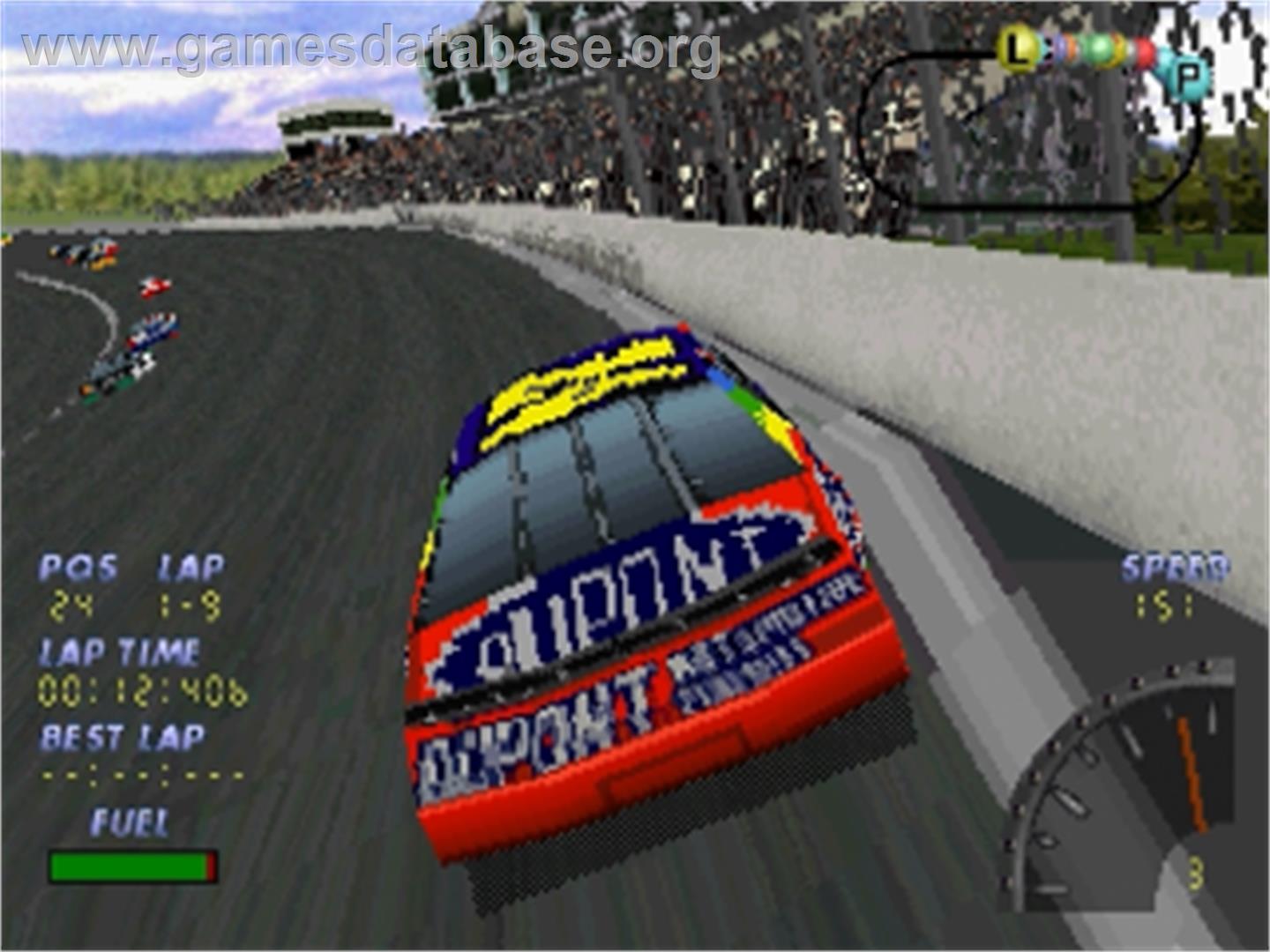 NASCAR 98 - Sega Saturn - Artwork - In Game