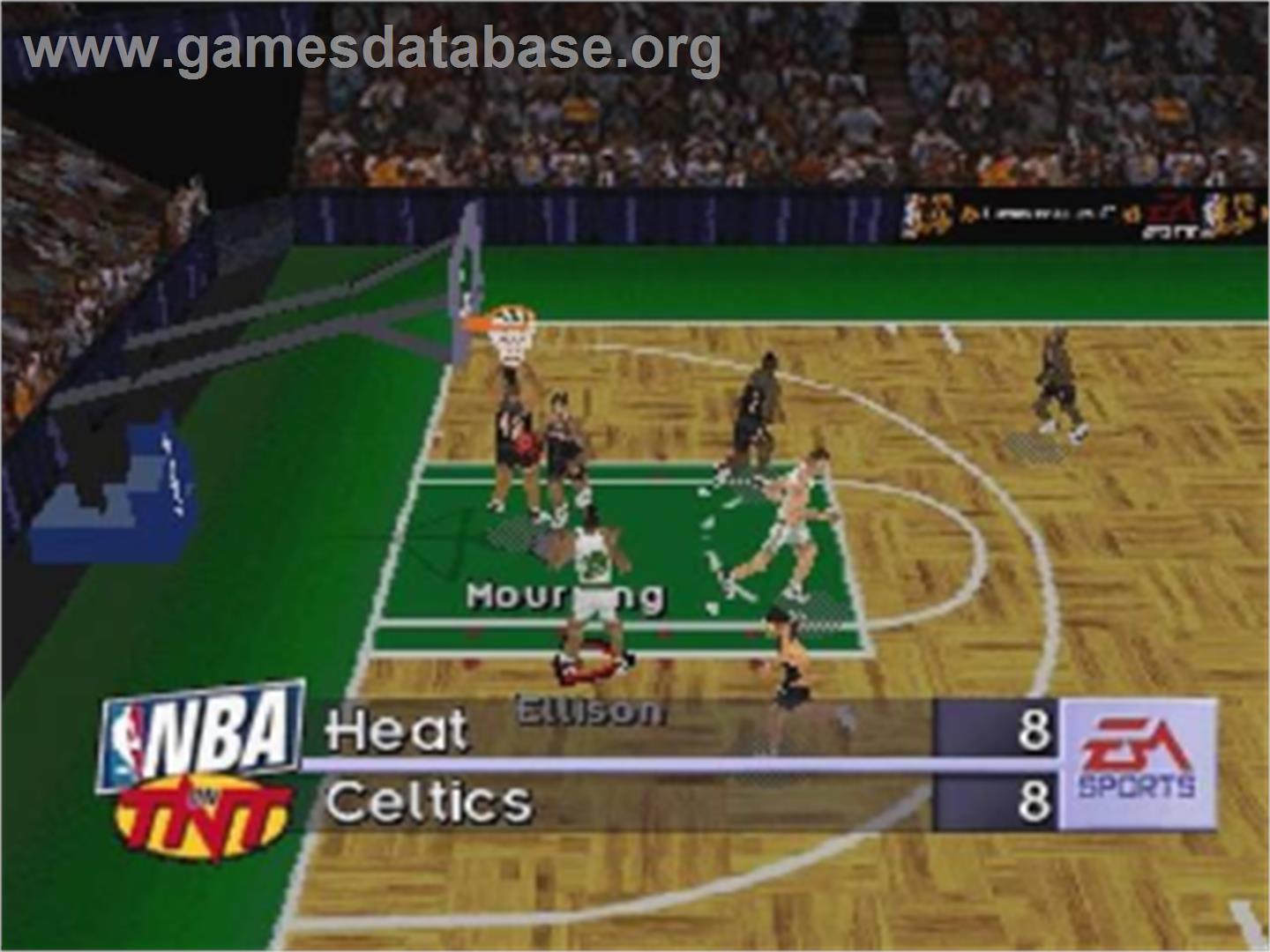 NBA Live '97 - Sega Saturn - Artwork - In Game