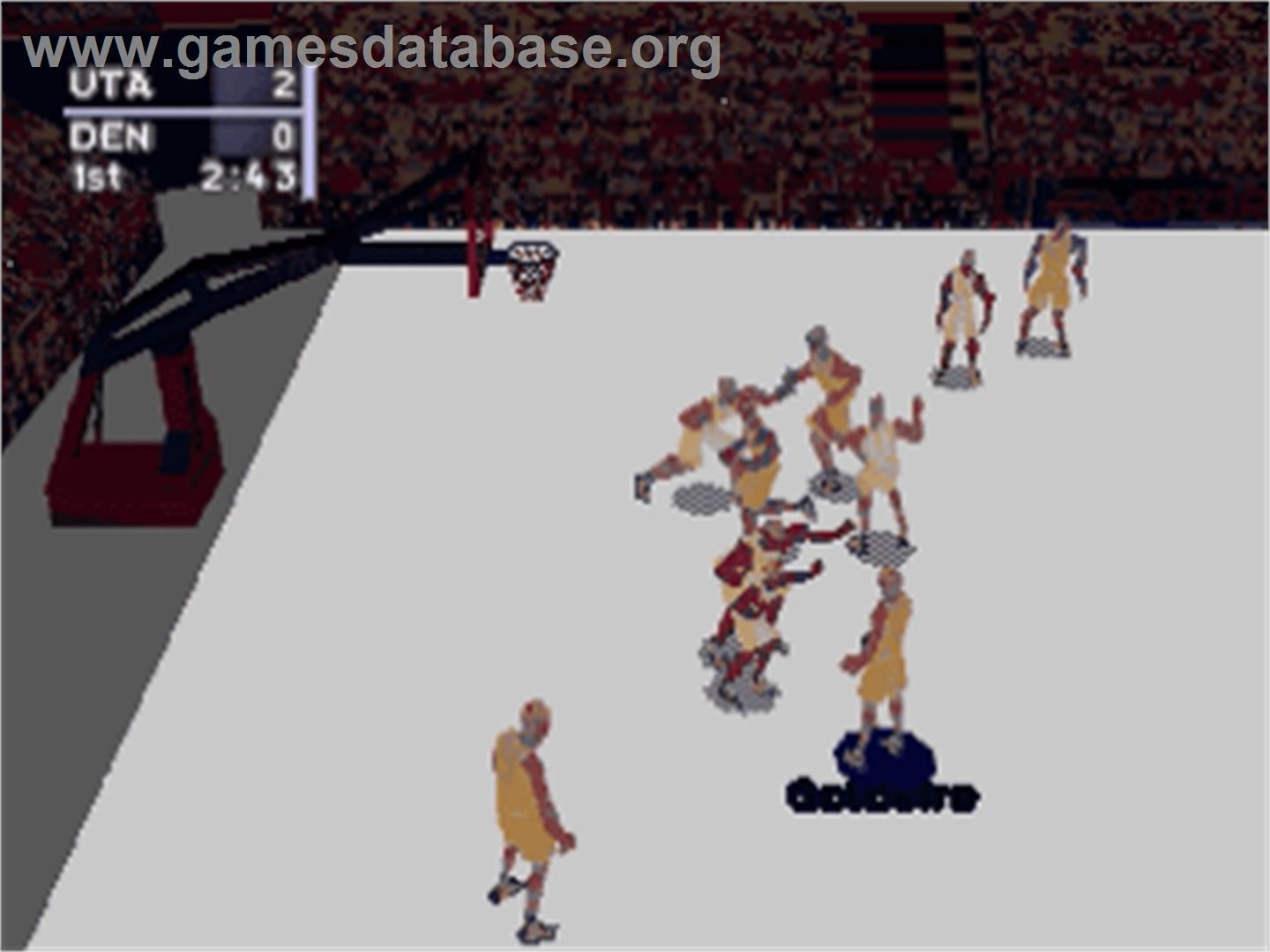 NBA Live '98 - Sega Saturn - Artwork - In Game