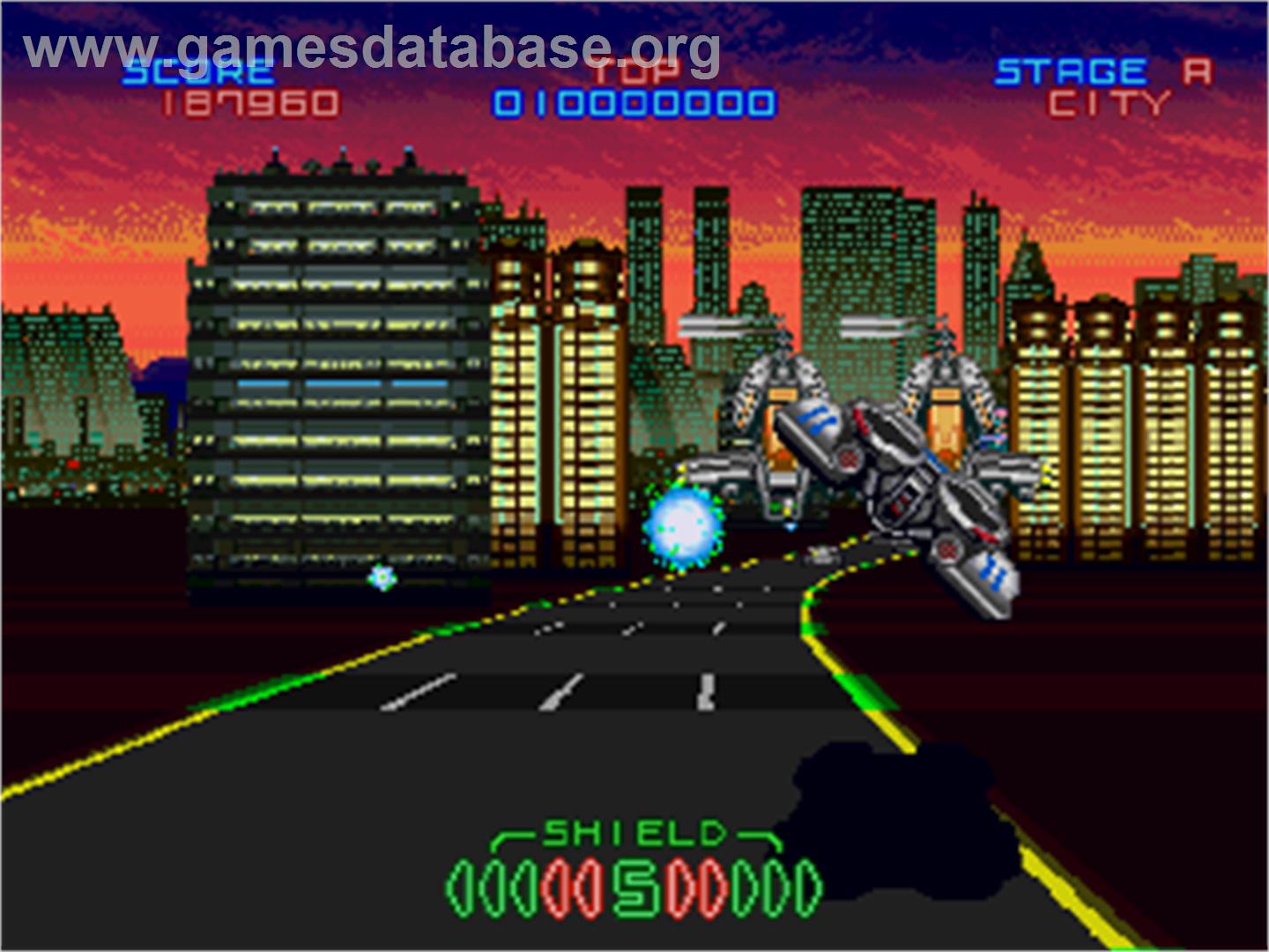 Night Striker S - Sega Saturn - Artwork - In Game