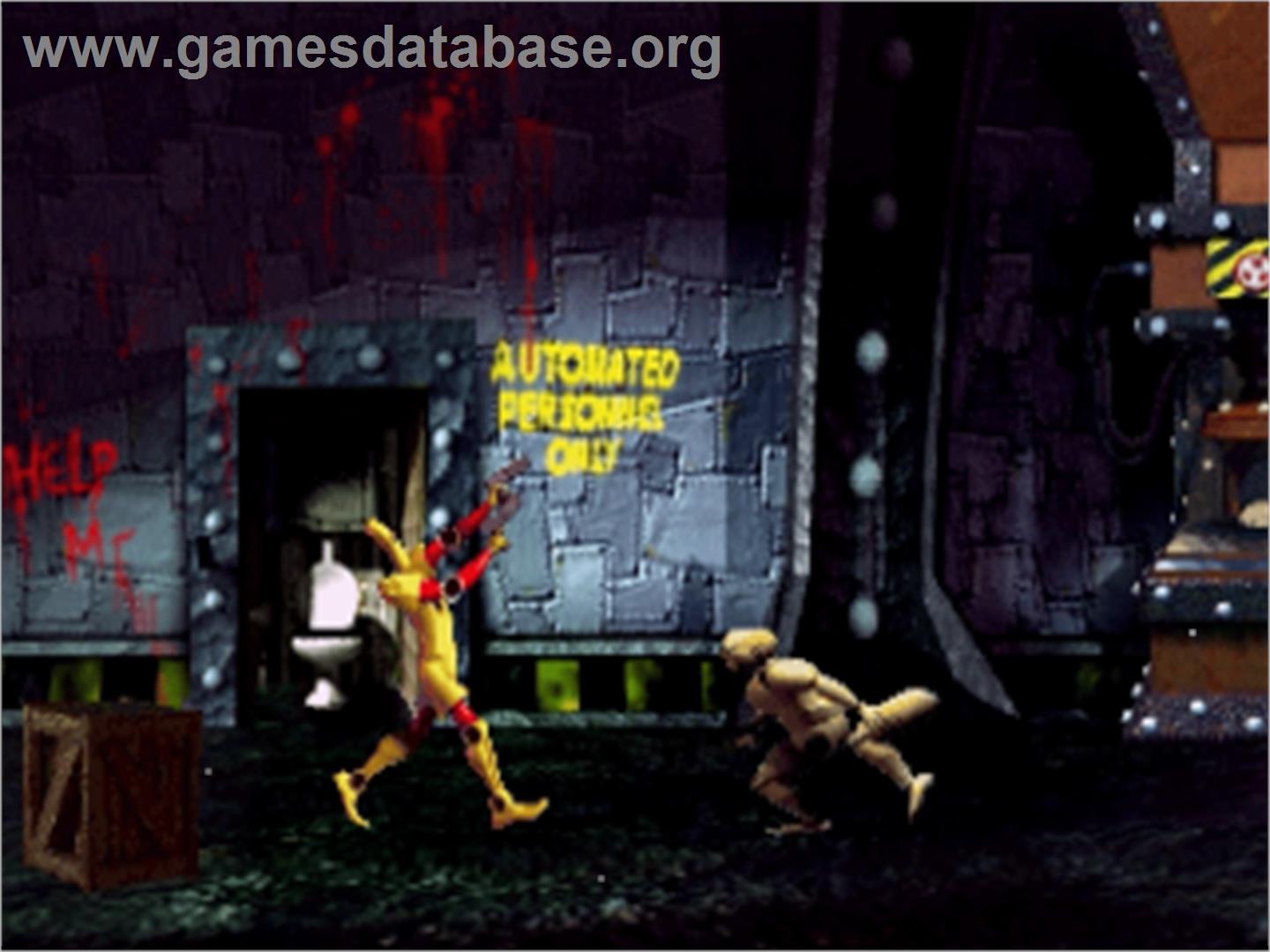Scud: The Disposable Assassin - Sega Saturn - Artwork - In Game