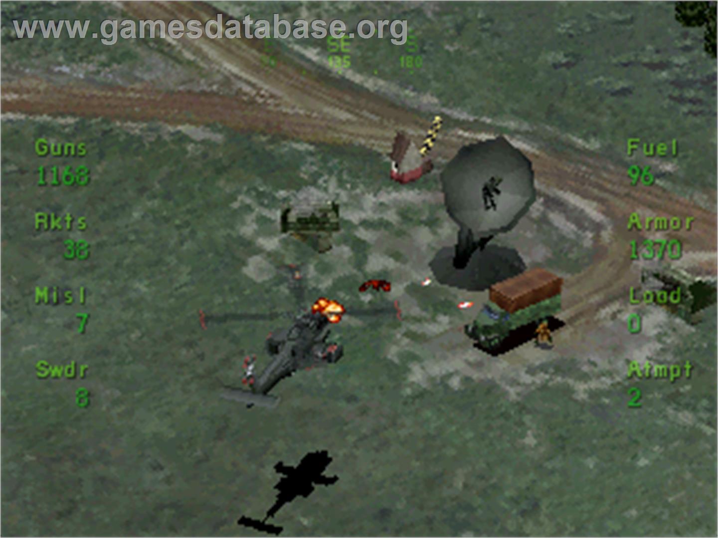Soviet Strike - Sega Saturn - Artwork - In Game