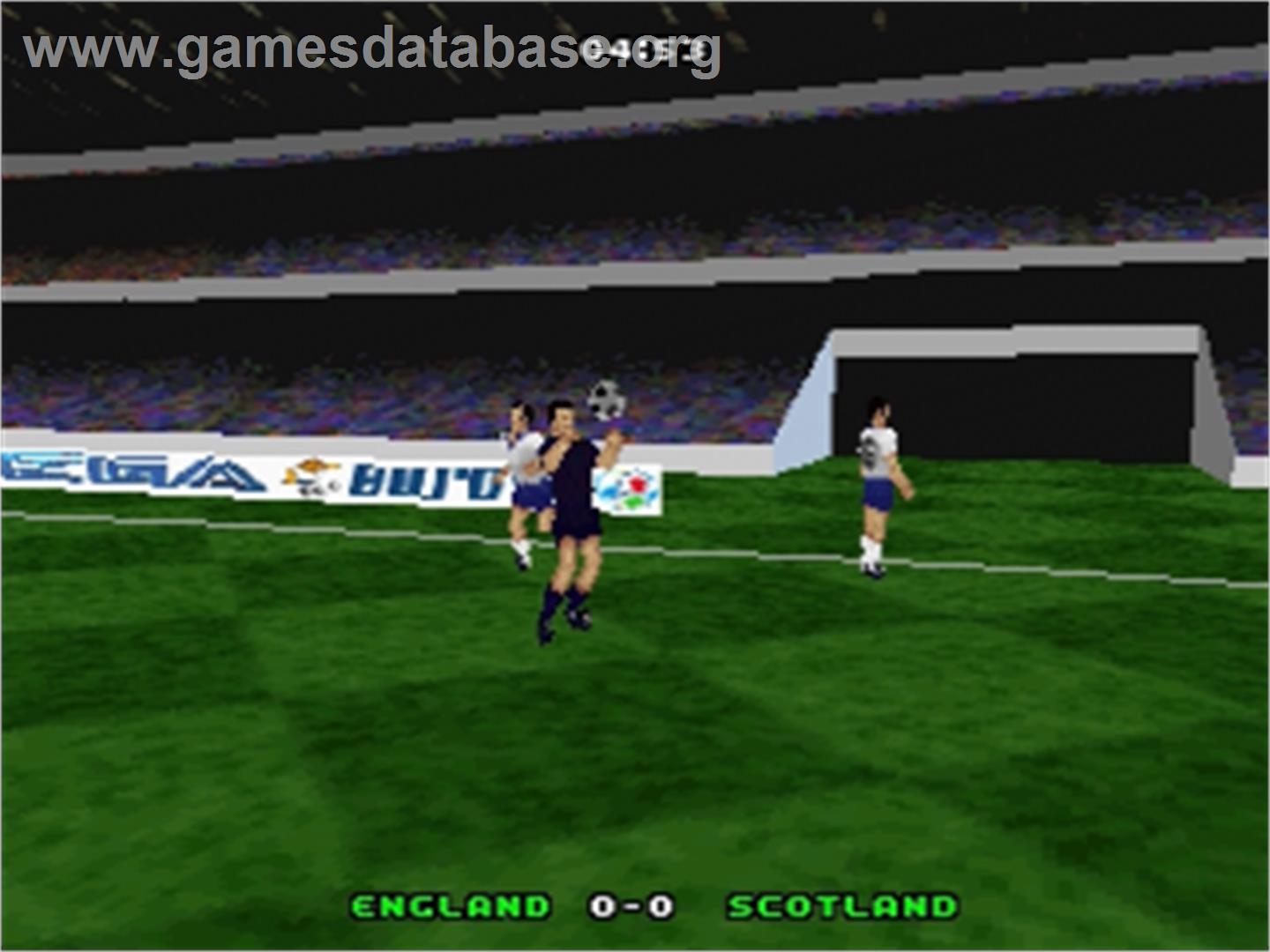 UEFA Euro 96: England - Sega Saturn - Artwork - In Game