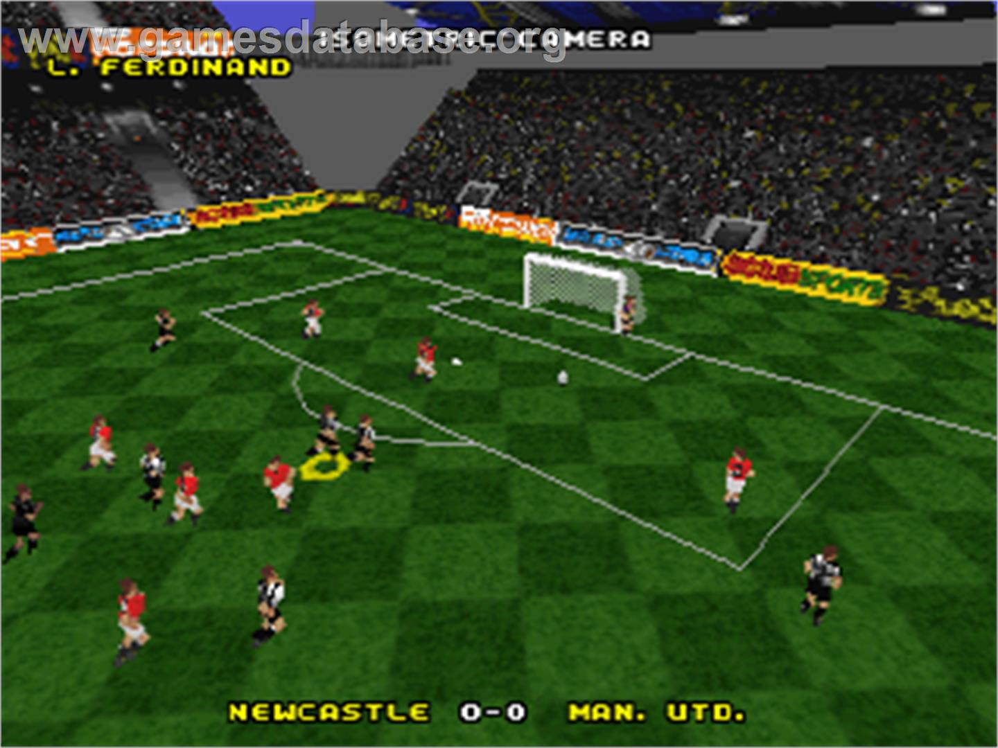 VR Soccer - Sega Saturn - Artwork - In Game