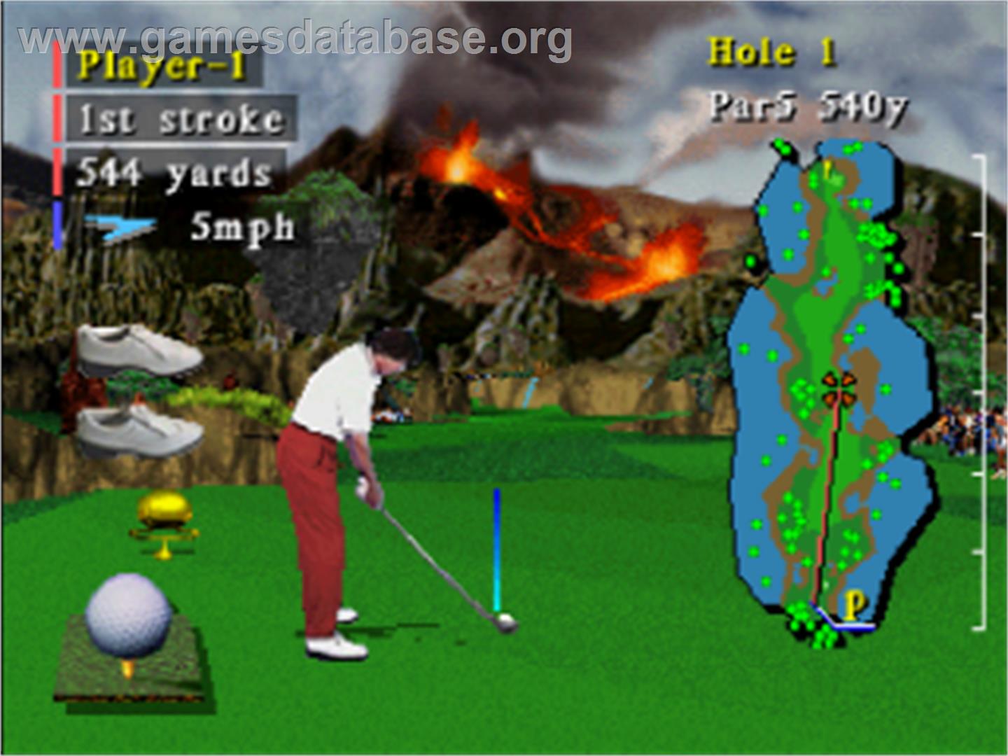 Valora Valley Golf - Sega Saturn - Artwork - In Game
