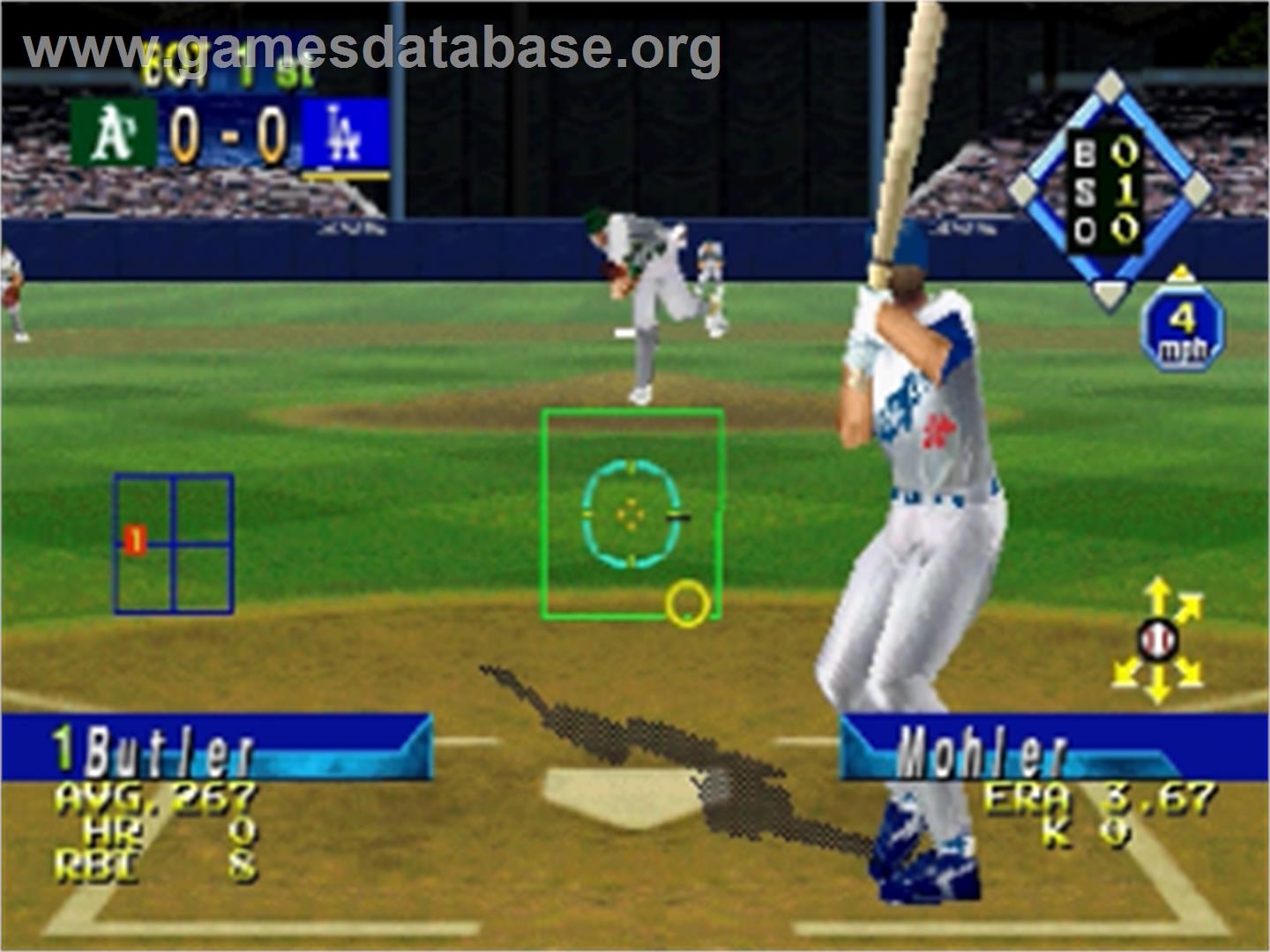 World Series Baseball '98 - Sega Saturn - Artwork - In Game
