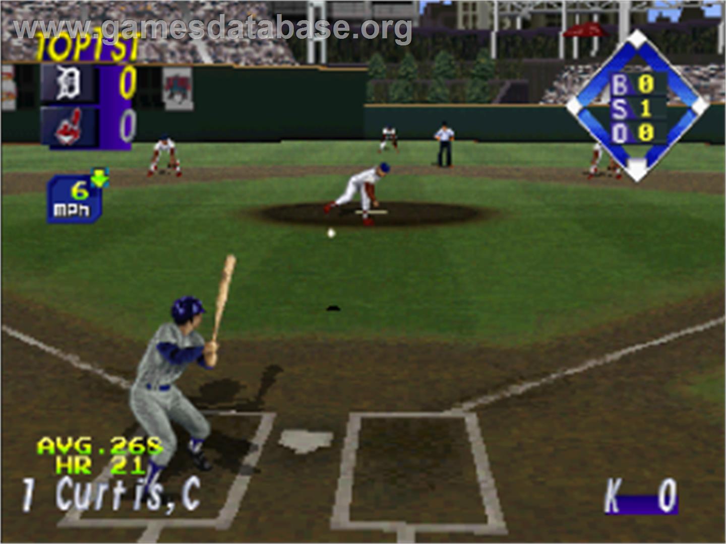 World Series Baseball 2 - Sega Saturn - Artwork - In Game