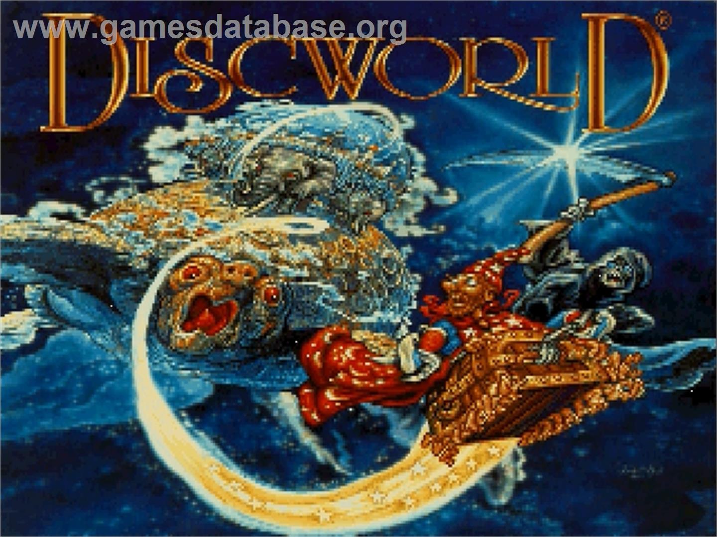 Discworld - Sega Saturn - Artwork - Title Screen