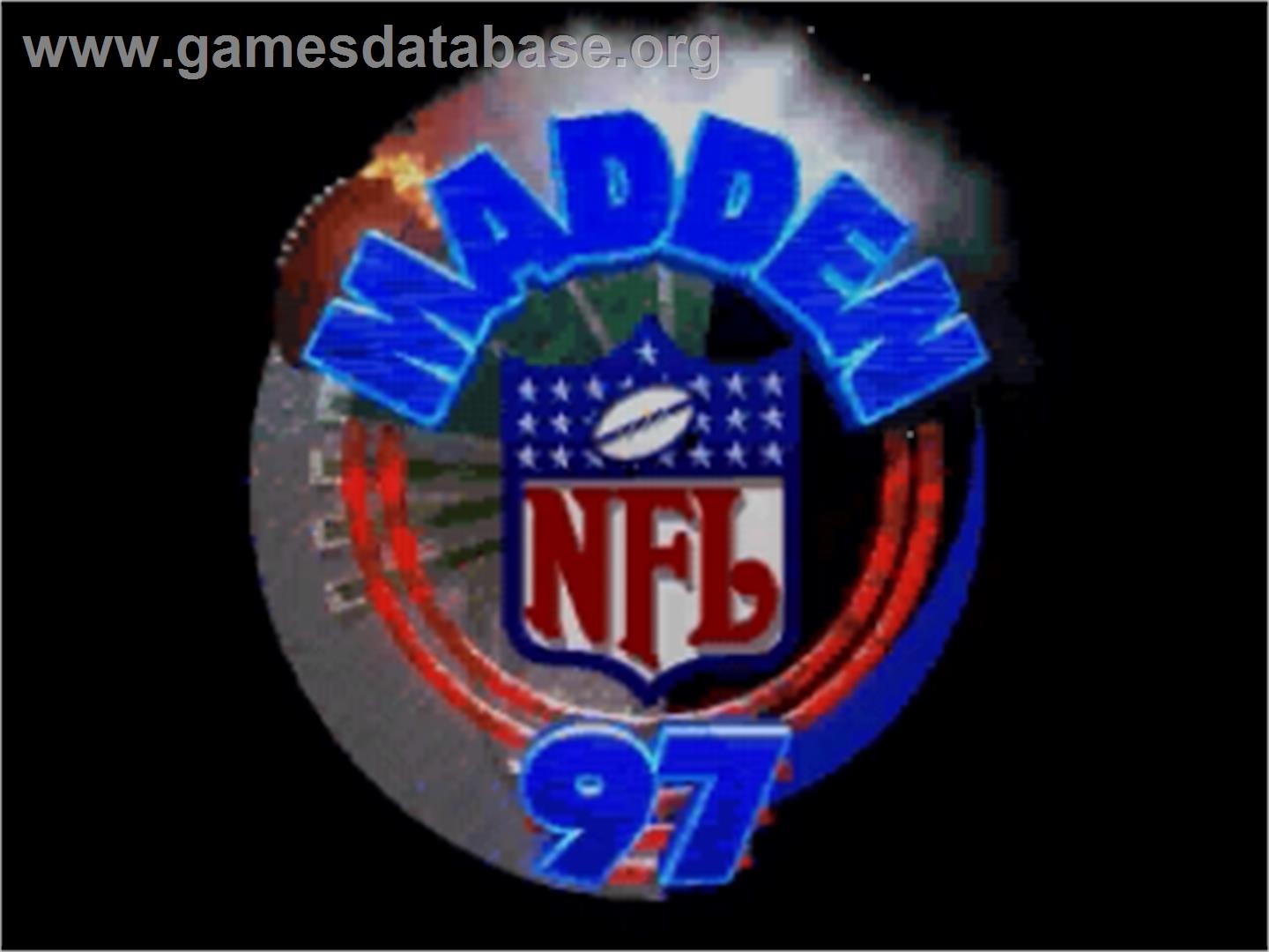 Madden NFL '97 - Sega Saturn - Artwork - Title Screen