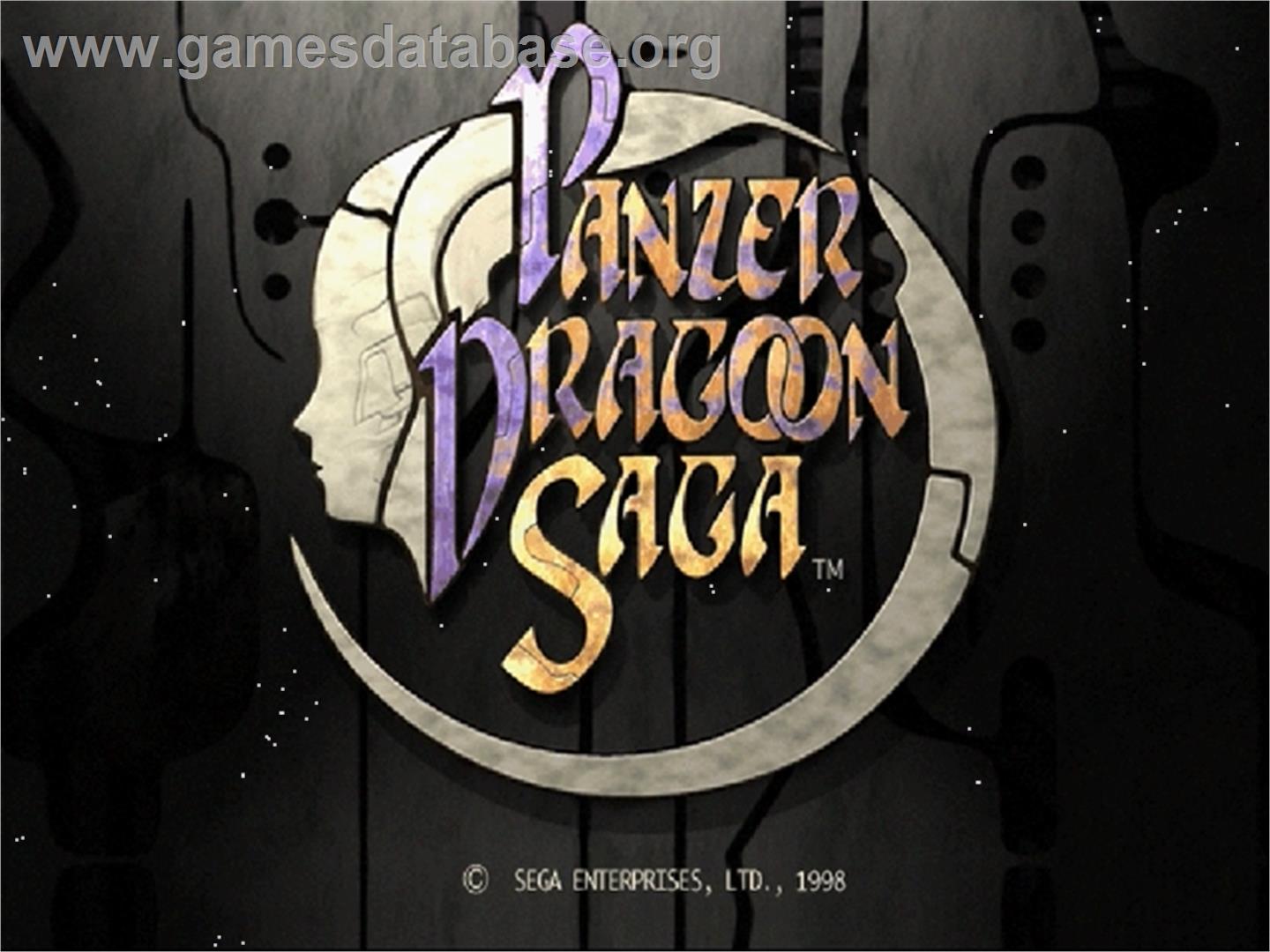 Panzer Dragoon Saga - Sega Saturn - Artwork - Title Screen