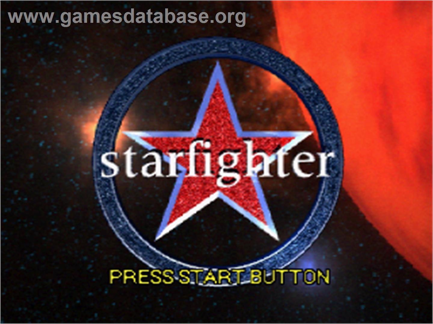 Star Fighter 3000 - Sega Saturn - Artwork - Title Screen